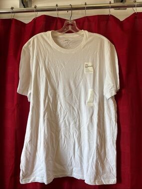 Sonoma White Short-Sleeve Crew Neck Tee